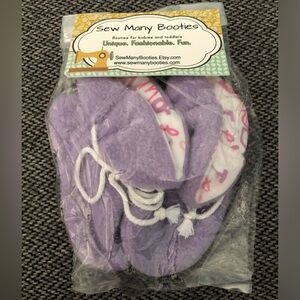 Handmade Baby Booties
